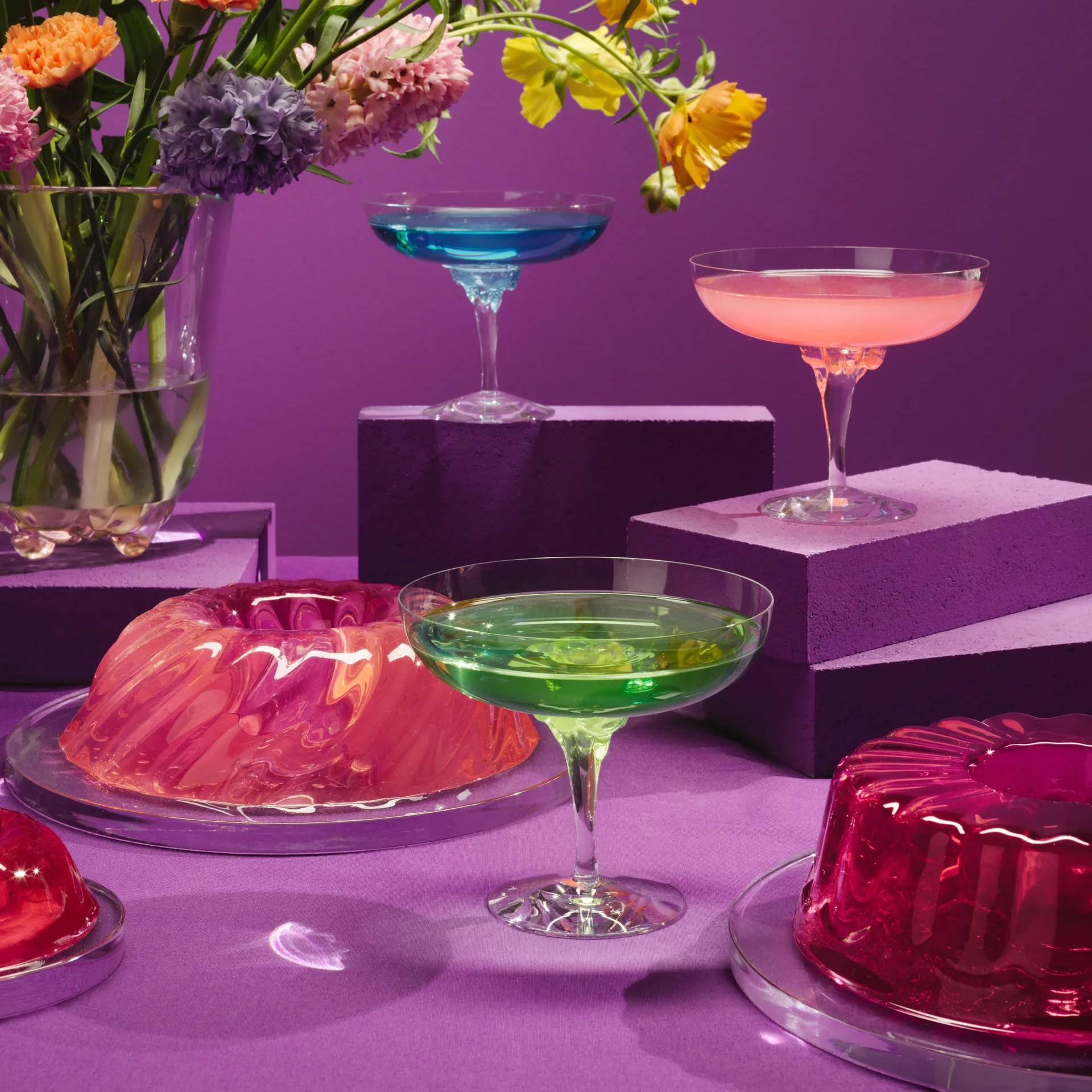 Szklanka typu coupe Sugar Dandy 32 cl, Zielony Kosta Boda