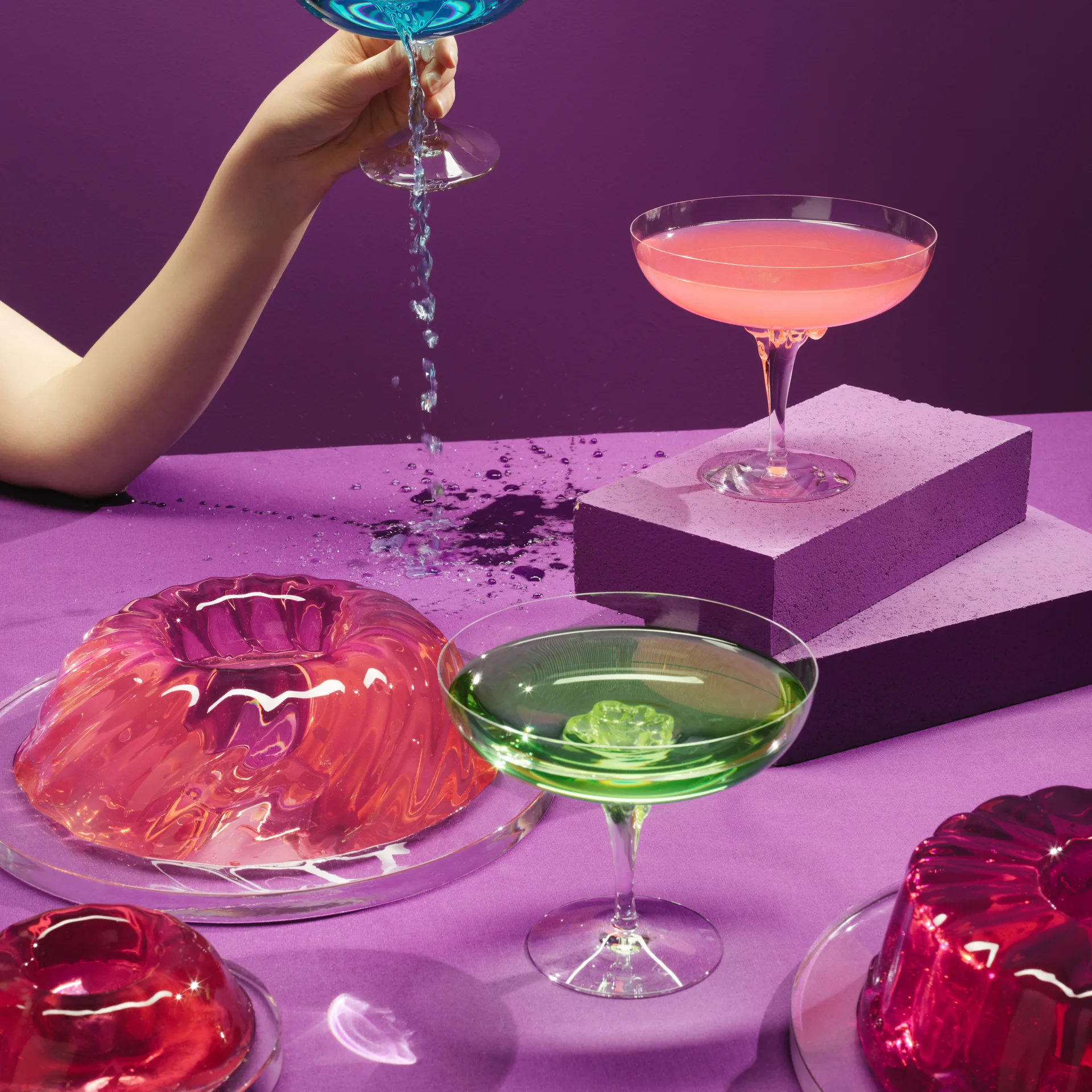 Szklanka typu coupe Sugar Dandy 32 cl, Zielony Kosta Boda