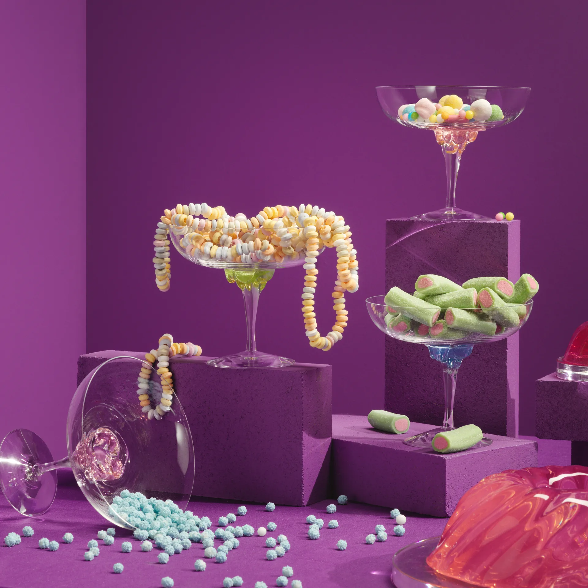 Szklanka typu coupe Sugar Dandy 32 cl, Zielony Kosta Boda