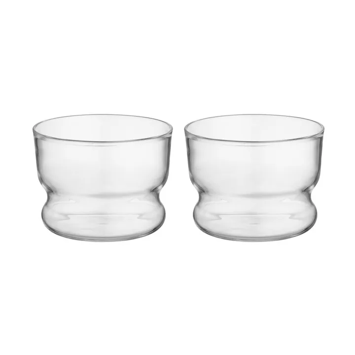 Viva double old fashioned 300 ml, 2‑pak - Przezroczysta - Kosta Boda