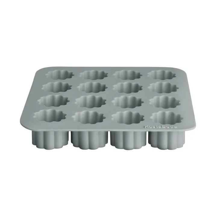 Viva foremka do lodu 16 kostek 130 ml - Antracyt - Kosta Boda