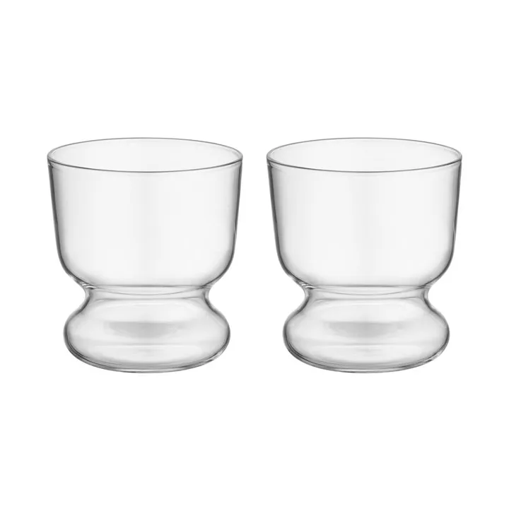 Viva old fashioned szklanki 280 ml, 2‑pak - Przezroczysta - Kosta Boda