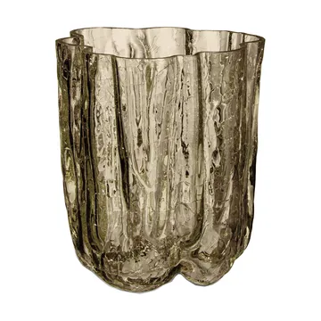 Wazon Crackle 12,1 cm - Taupe - Kosta Boda