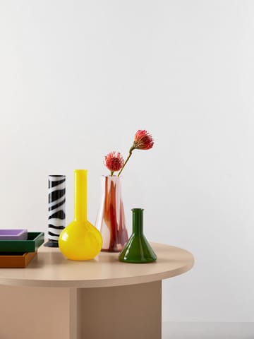 Wazon Lab 18,5 cm - Zielony - Kosta Boda