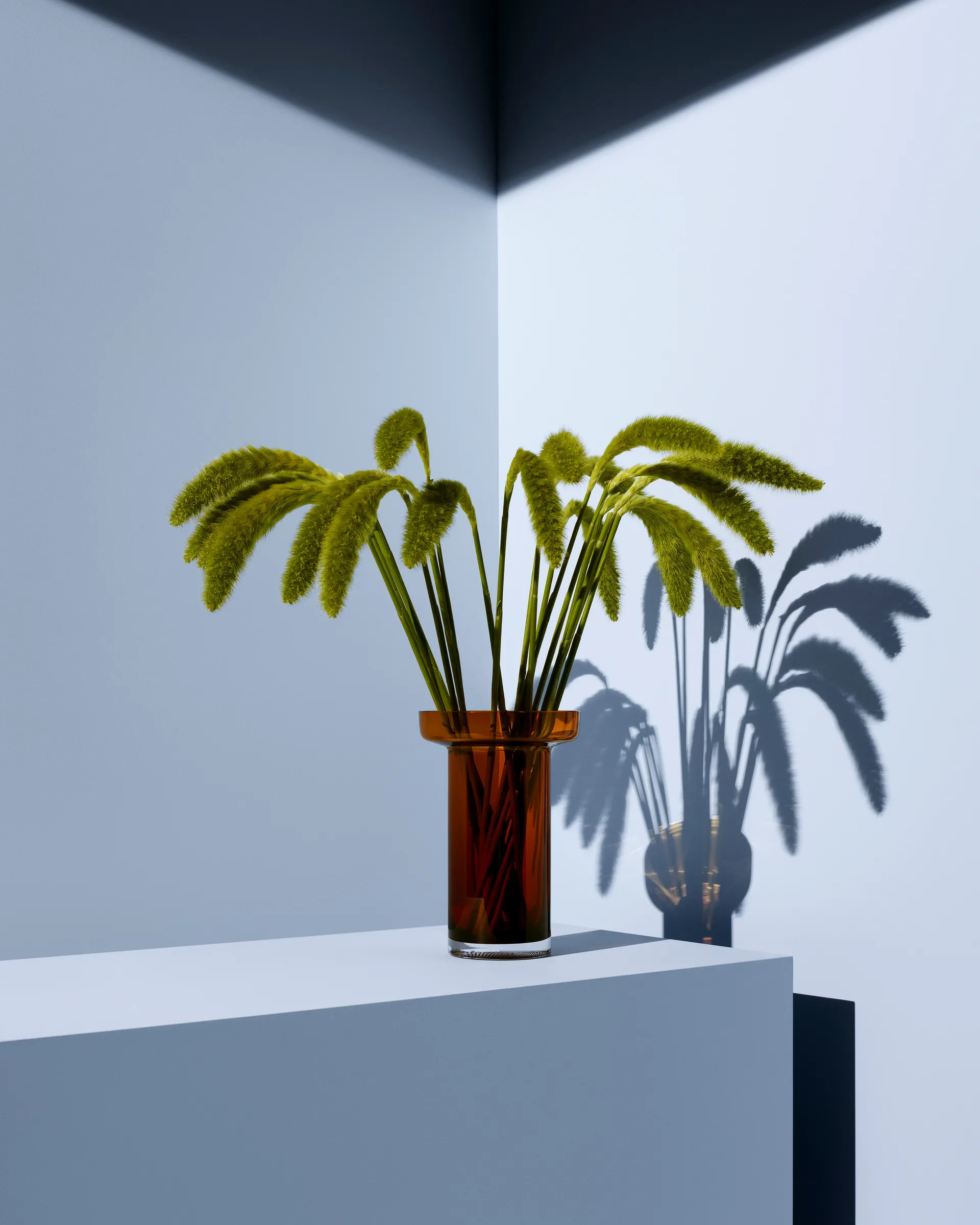 Wazon Limelight Rose 23 cm, Bursztyn Kosta Boda