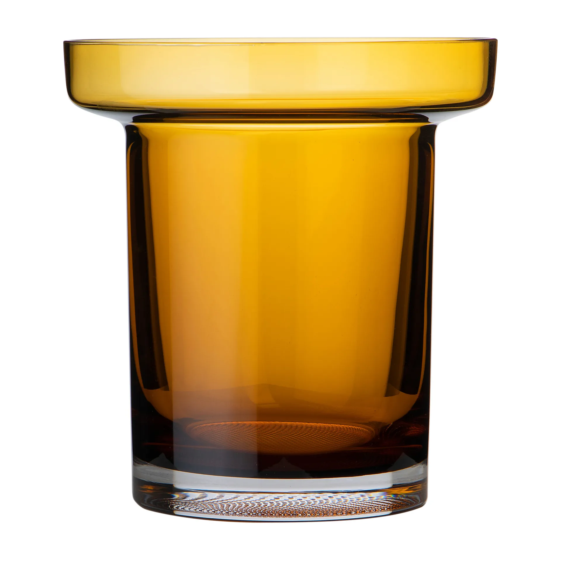 Wazon Limelight Tulip 19,5 cm, Bursztyn Kosta Boda