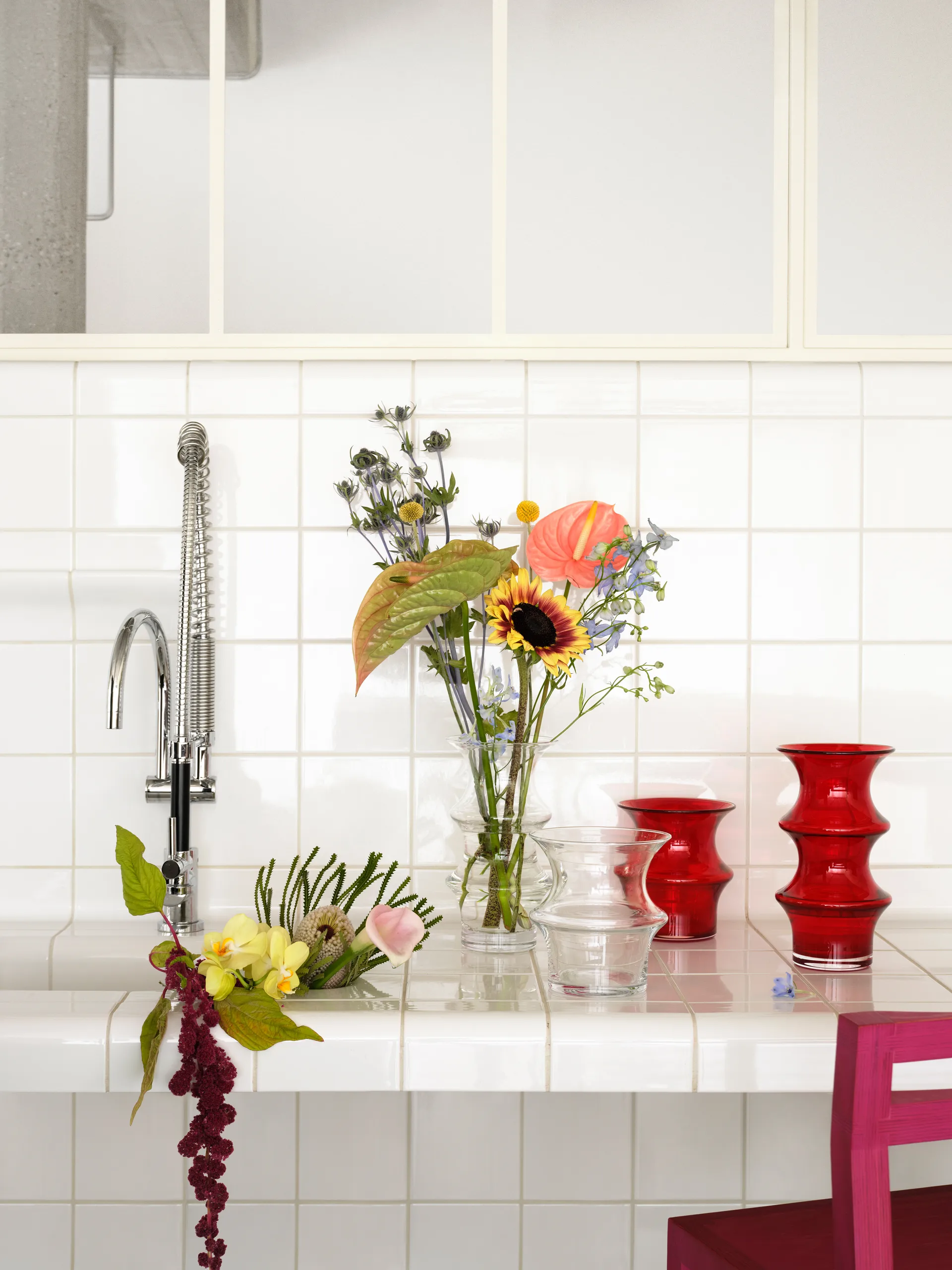 Wazon Pagod 16,7 cm, Czerwony Kosta Boda