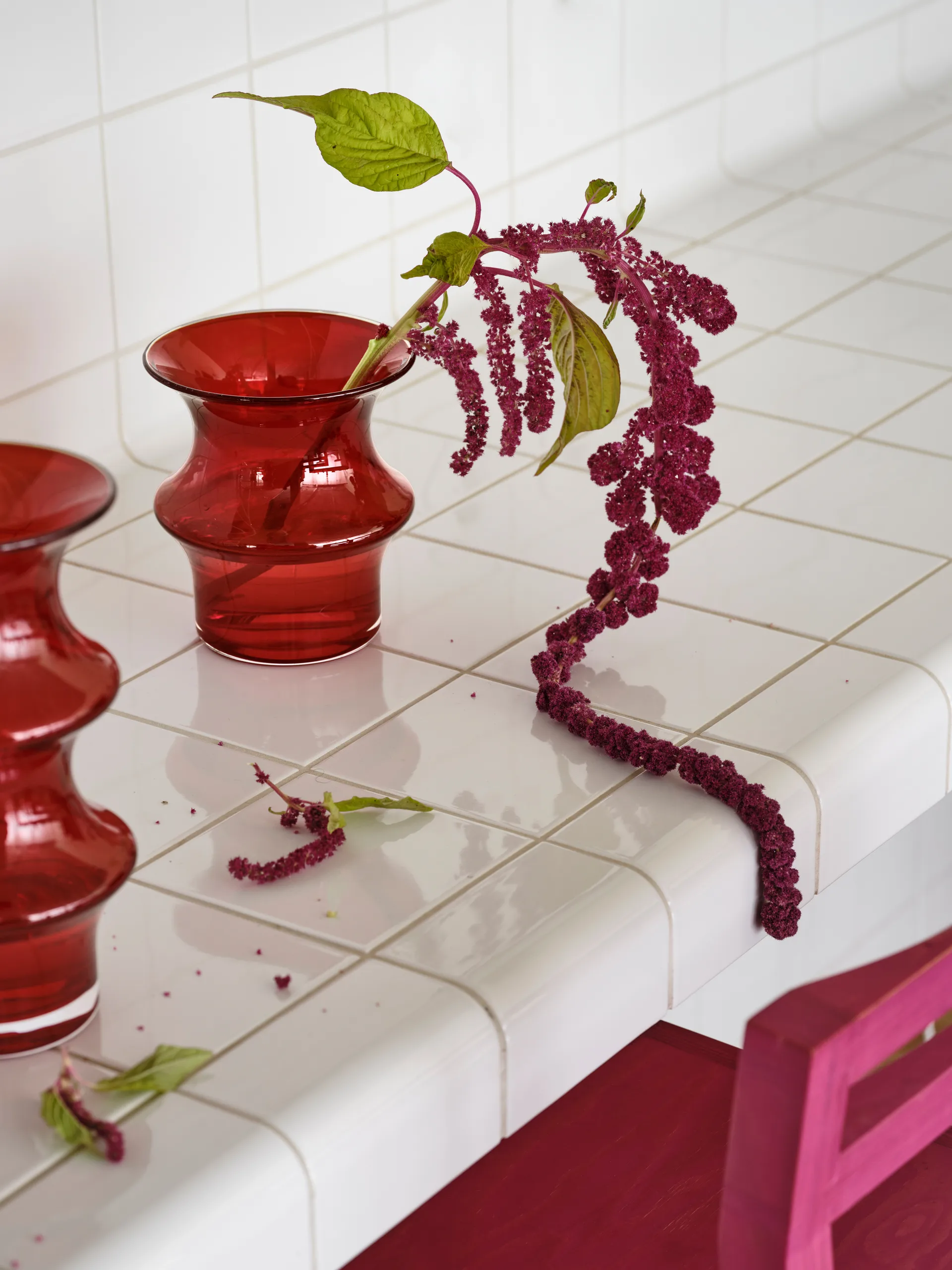 Wazon Pagod 16,7 cm, Czerwony Kosta Boda