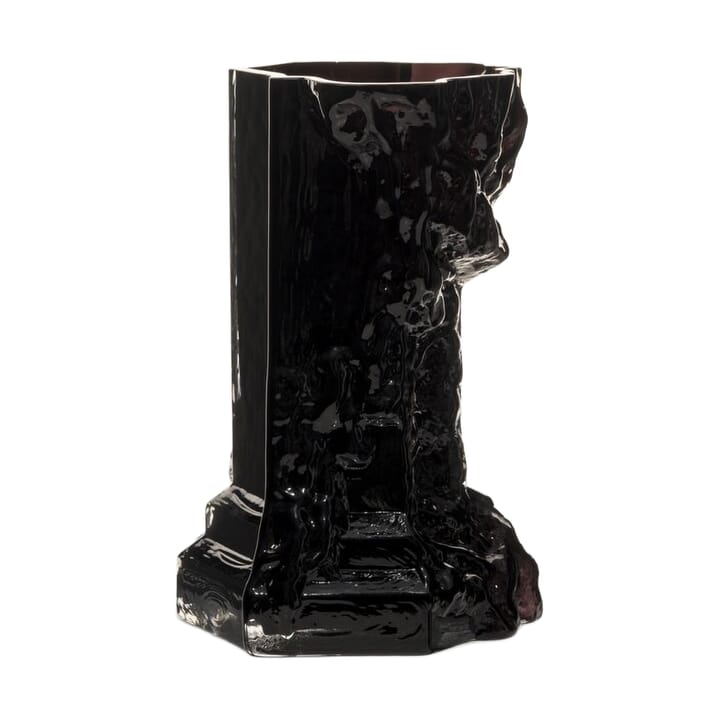 Wazon Rocky Baroque 25 cm - Nocna czerń - Kosta Boda