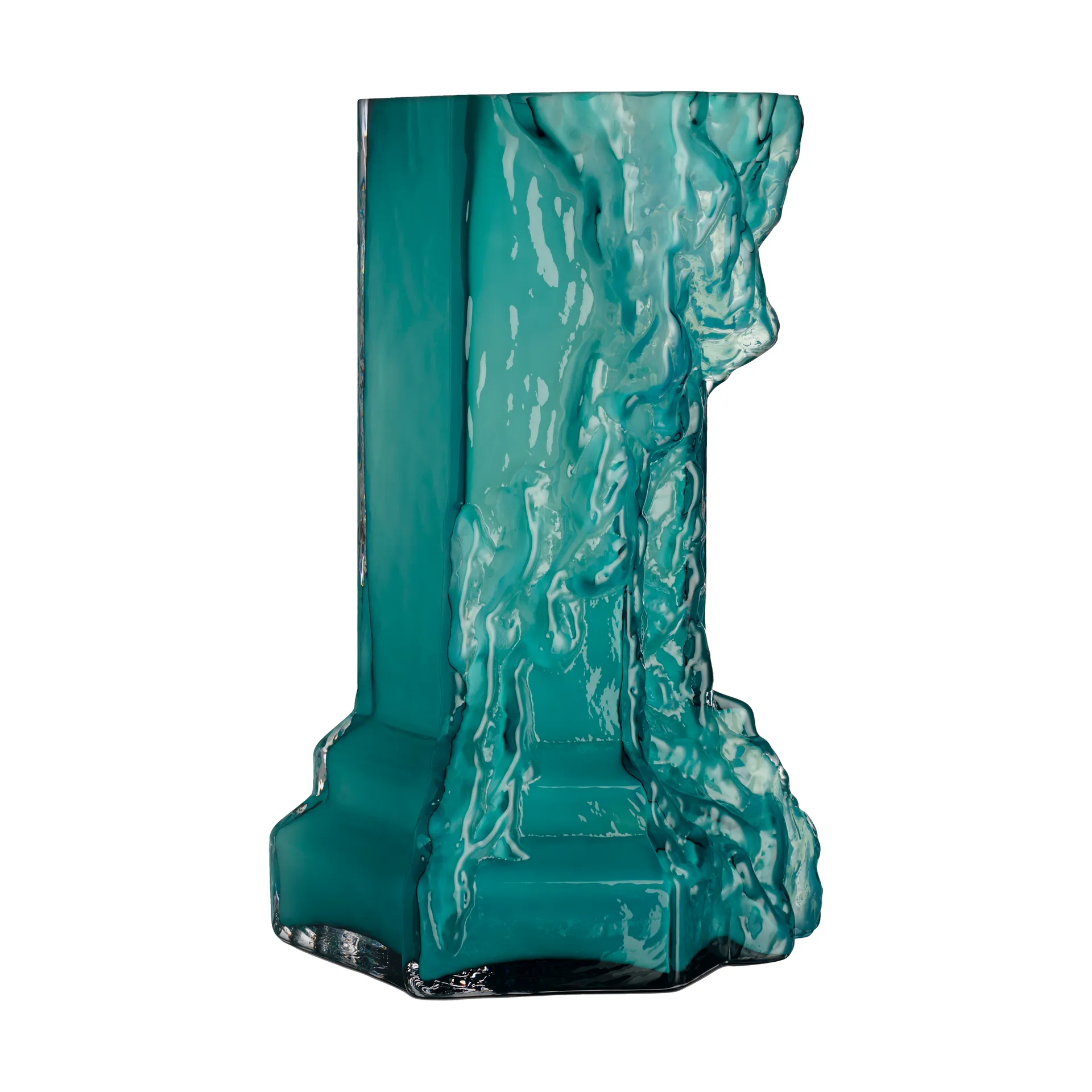 Wazon Rocky Baroque 35 cm, Chrysocolla Kosta Boda