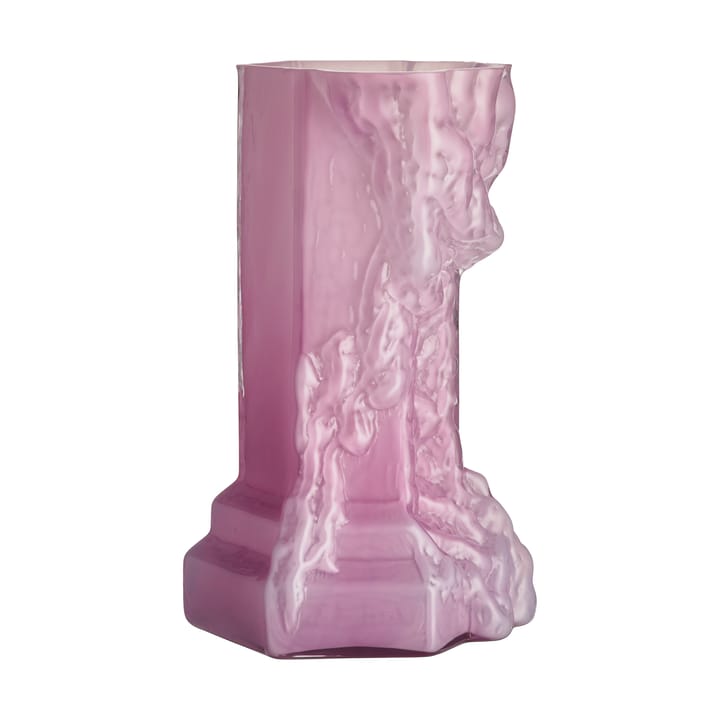 Wazon Rocky Baroque 35 cm - Cool pink - Kosta Boda