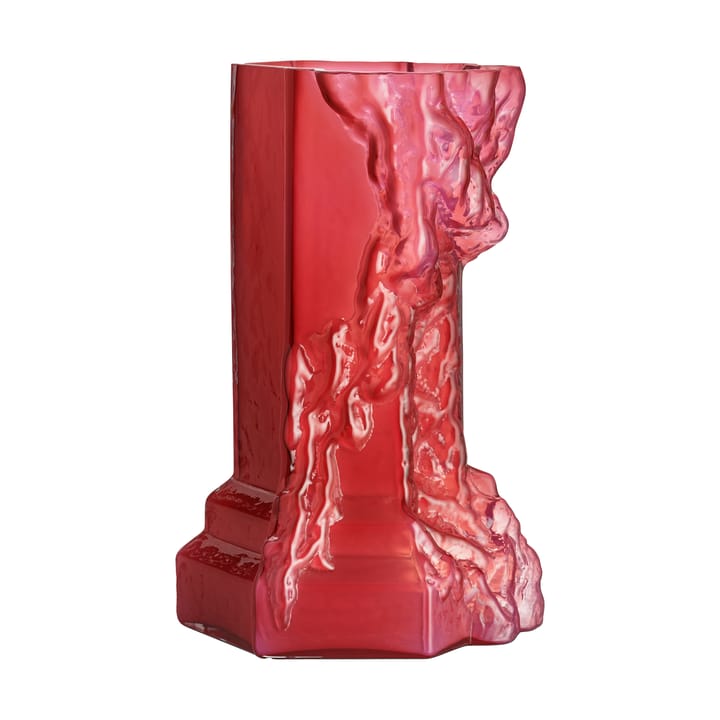 Wazon Rocky Baroque 35 cm - Hot Pink - Kosta Boda