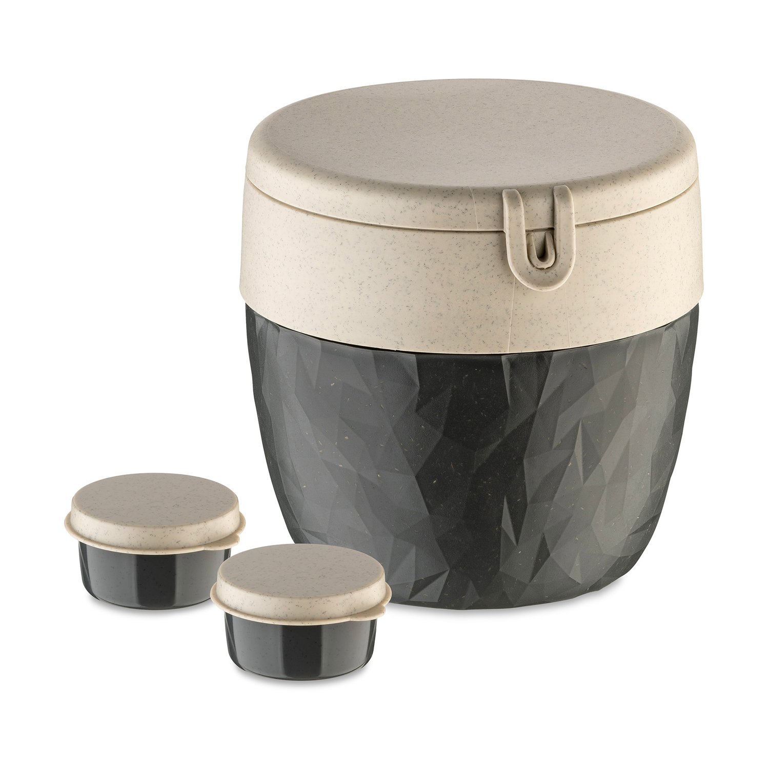 Koziol Bentobox pojemnik na lunch L Nature ash grey