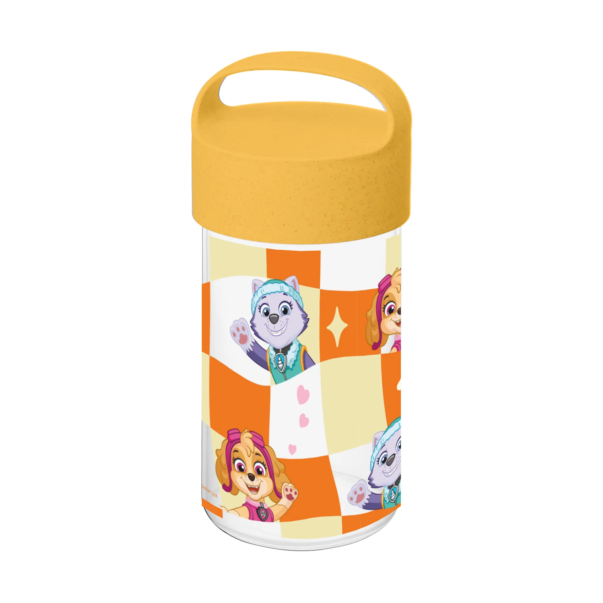 Buddy Snack Paw Patrol butelka na wodę 500 ml, Żółty Koziol