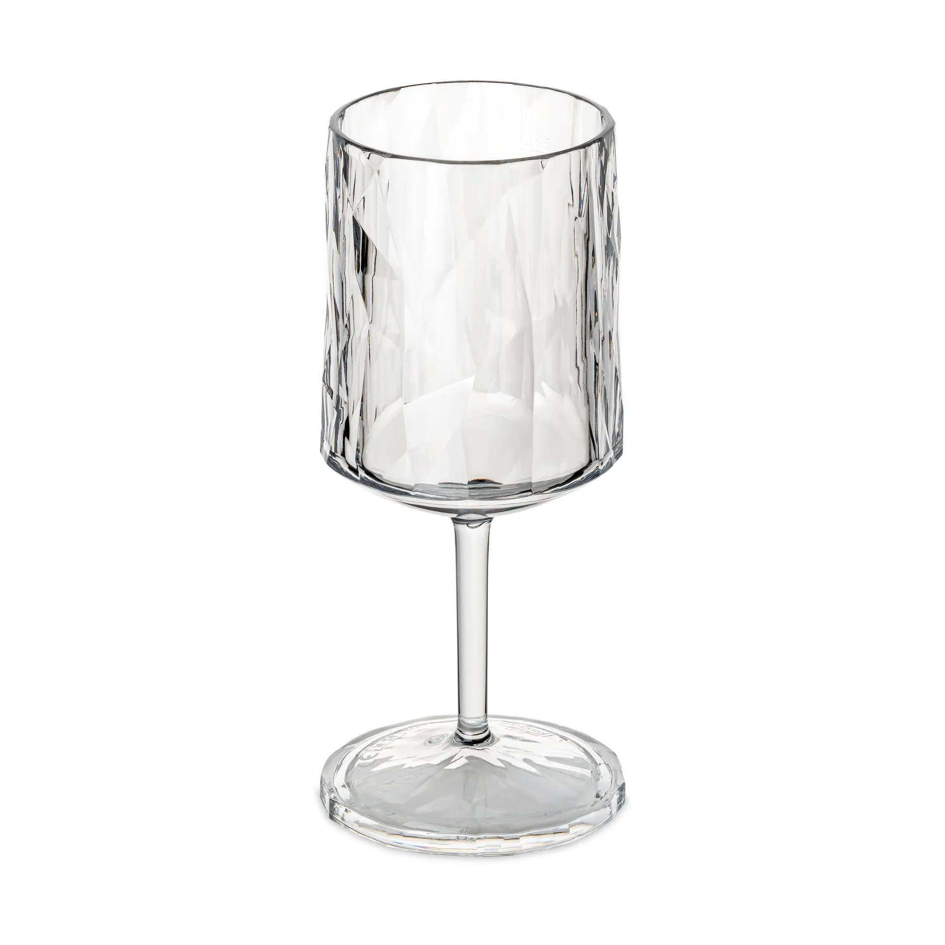 Club No. 21 kieliszki do wina plast 25 cl 2-szt., Krystaliczny Koziol