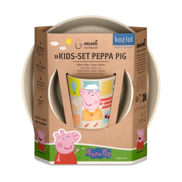 Connect serwis dla dzieci 3 części - Świnka Peppa - Koziol