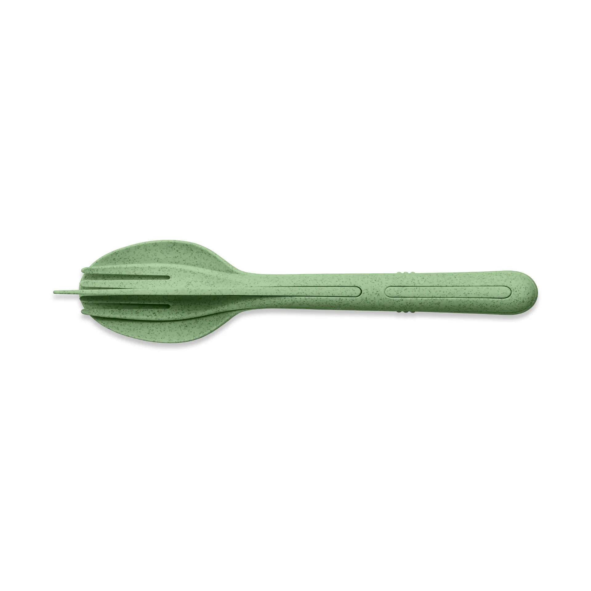 Klikk sztućce 3 Części, Nature leaf green Koziol