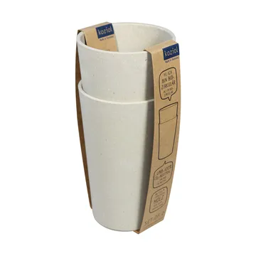 Kubek Connect L 35 cl - Nature desert sand - Koziol