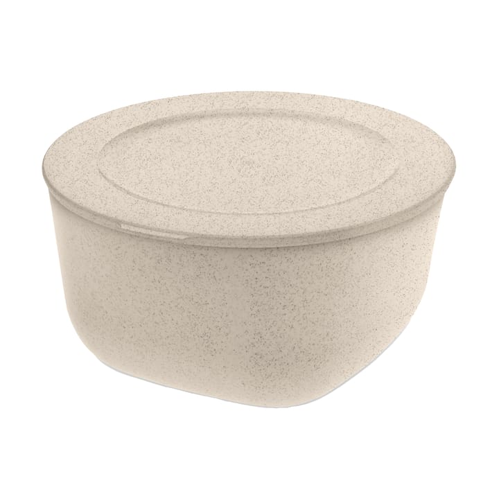 Miska/pojemnik Connect z pokrywką 2 L, biocyrkularny termoplast - Nature desert sand - Koziol