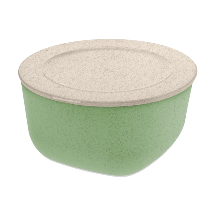 Miska/pojemnik Connect z pokrywką 2 L, biocyrkularny termoplast - Nature leaf green - Koziol