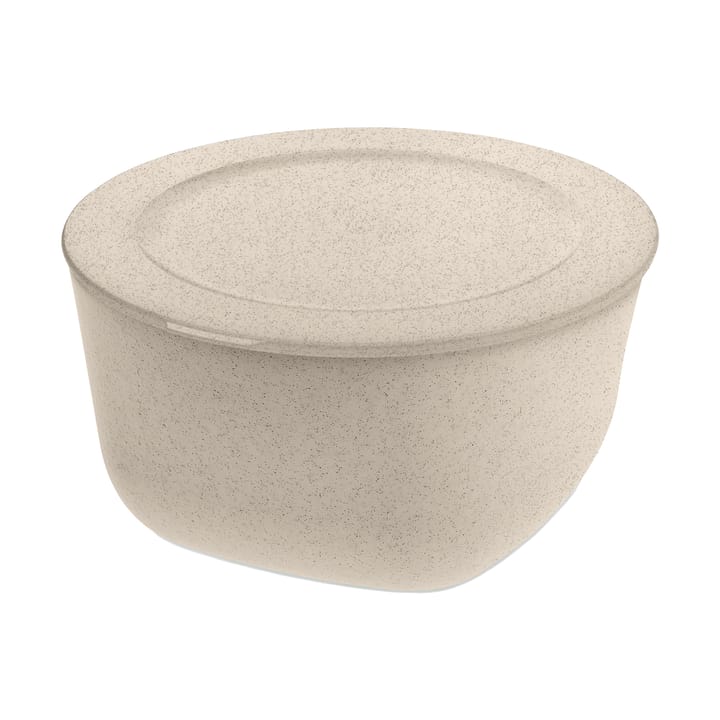 Miska/pojemnik Connect z pokrywką 4 L, biocyrkularny termoplast - Nature desert sand - Koziol
