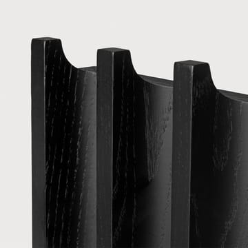 Column wieszak na ubrania - oak black lacquered - Kristina Dam Studio