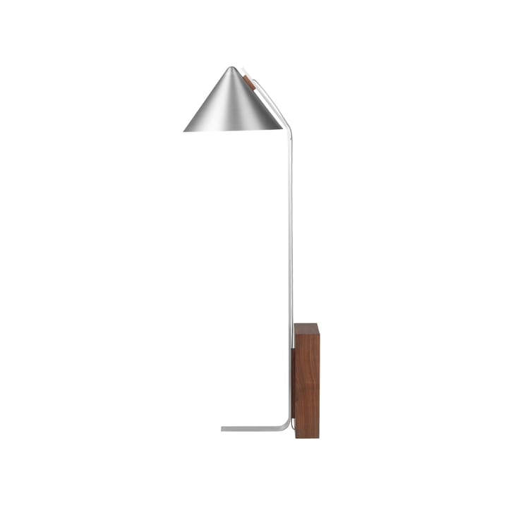 Cone lampa podłogowa - aluminium szczotkowane - Kristina Dam Studio