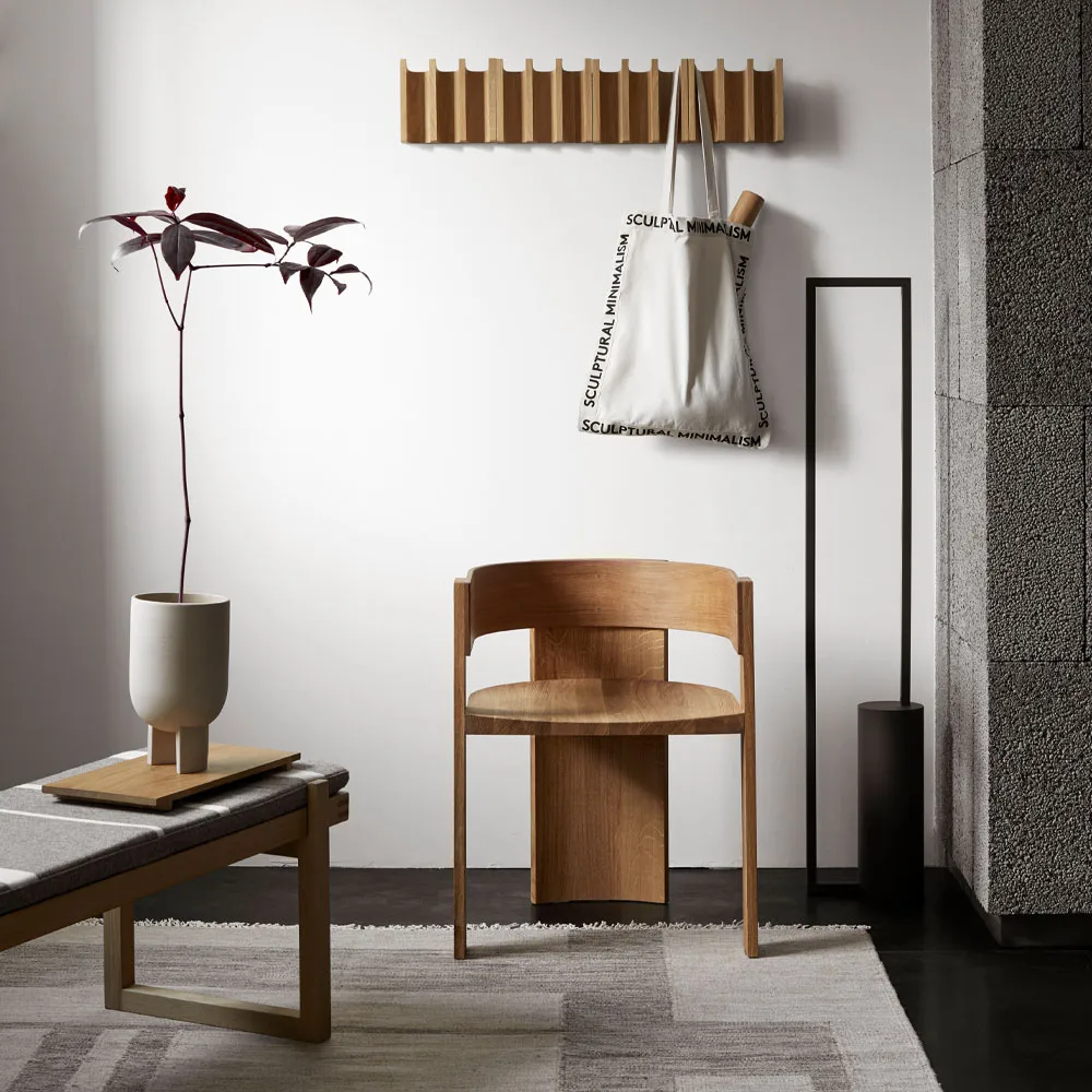 Cylinder lampa podłogowa, black Kristina Dam Studio