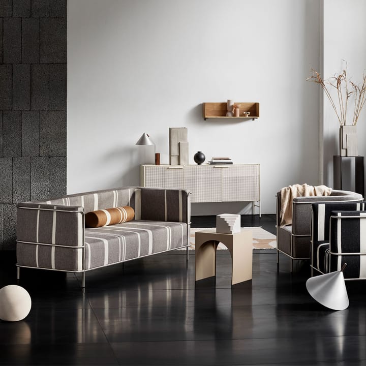 Grid boczny stolik, beige Kristina Dam Studio