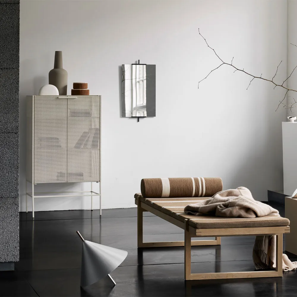 Grid gabinet, beige Kristina Dam Studio