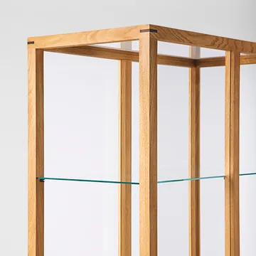 Japońska witryna duża - Dąb olejowany w ciepłym odcieniu - Kristina Dam Studio