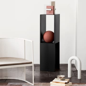 Pedestal boczny stolik  - black - Kristina Dam Studio