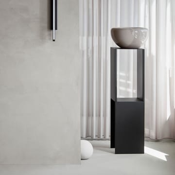 Pedestal boczny stolik  - black - Kristina Dam Studio