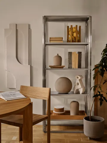 Serif Relief dekoracja ścienna L - Off white - Kristina Dam Studio