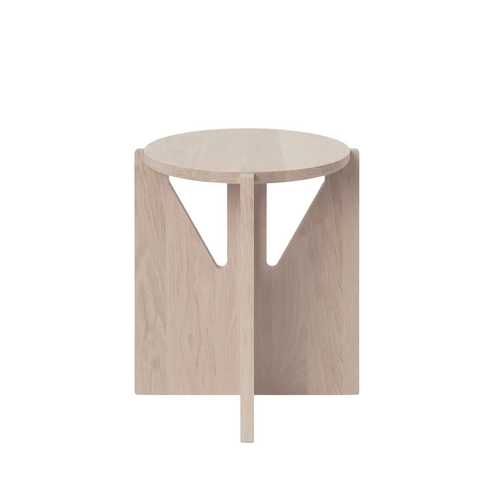 Taboret okrągły Stool, Oak, Ø36x42 cm Kristina Dam Studio