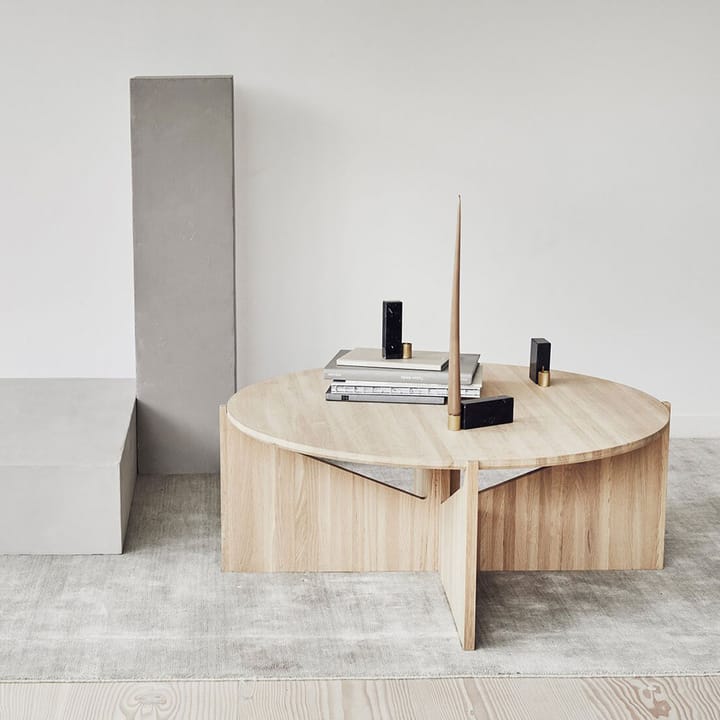 XL Table krzesłoik kawowy, oak black Kristina Dam Studio