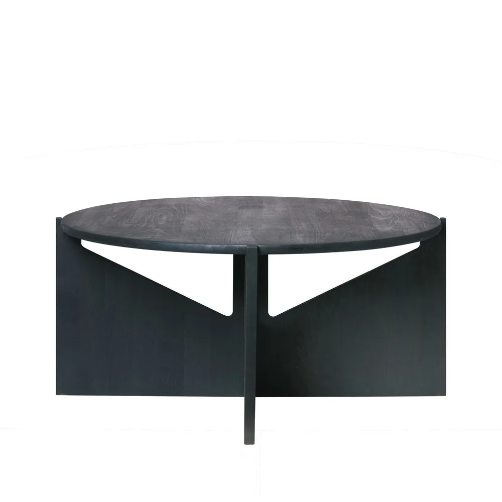 XL Table krzesłoik kawowy, oak black Kristina Dam Studio