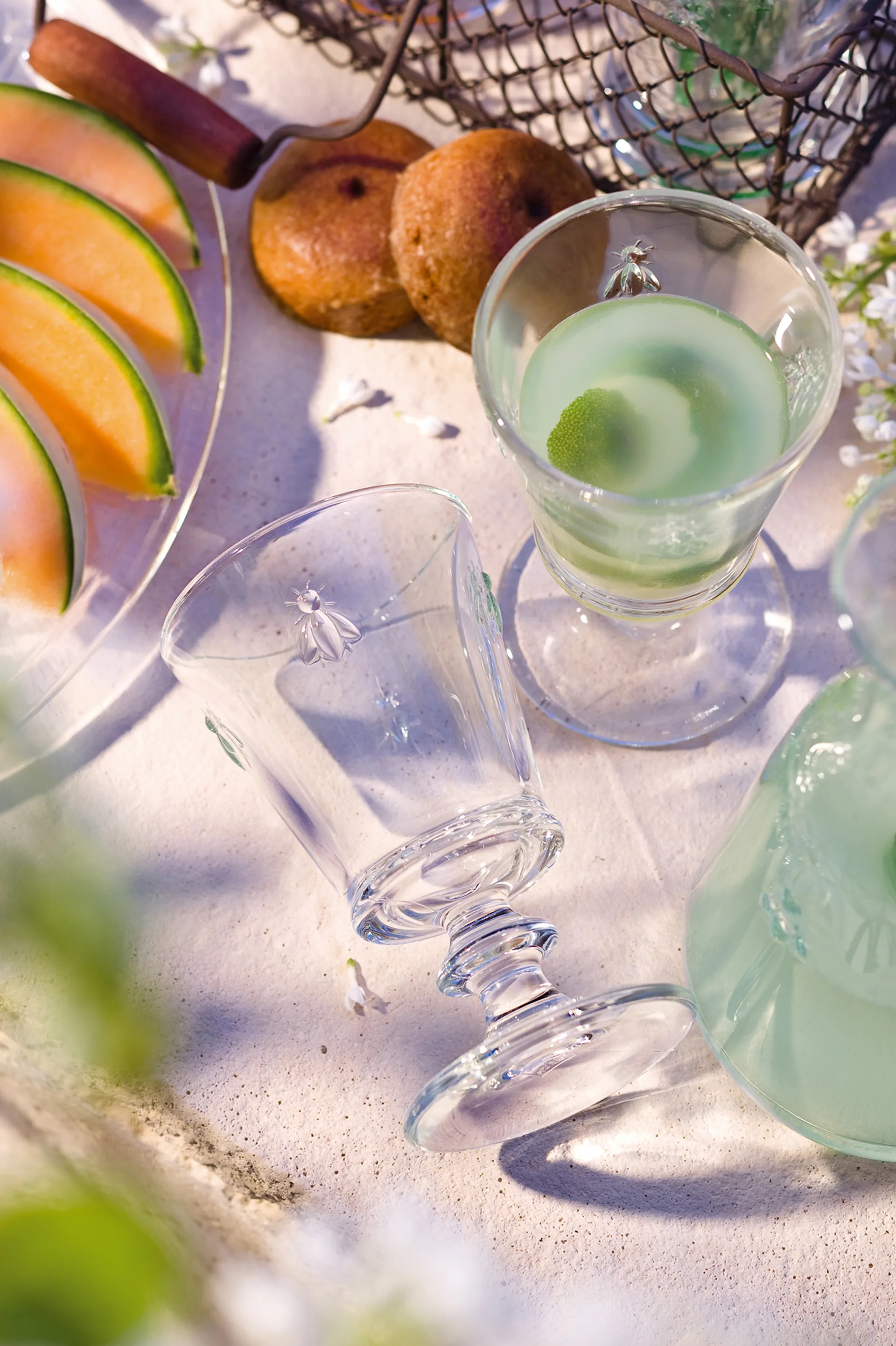 Abeille lampka wina 240 ml 4 szt, Jasne La Rochère