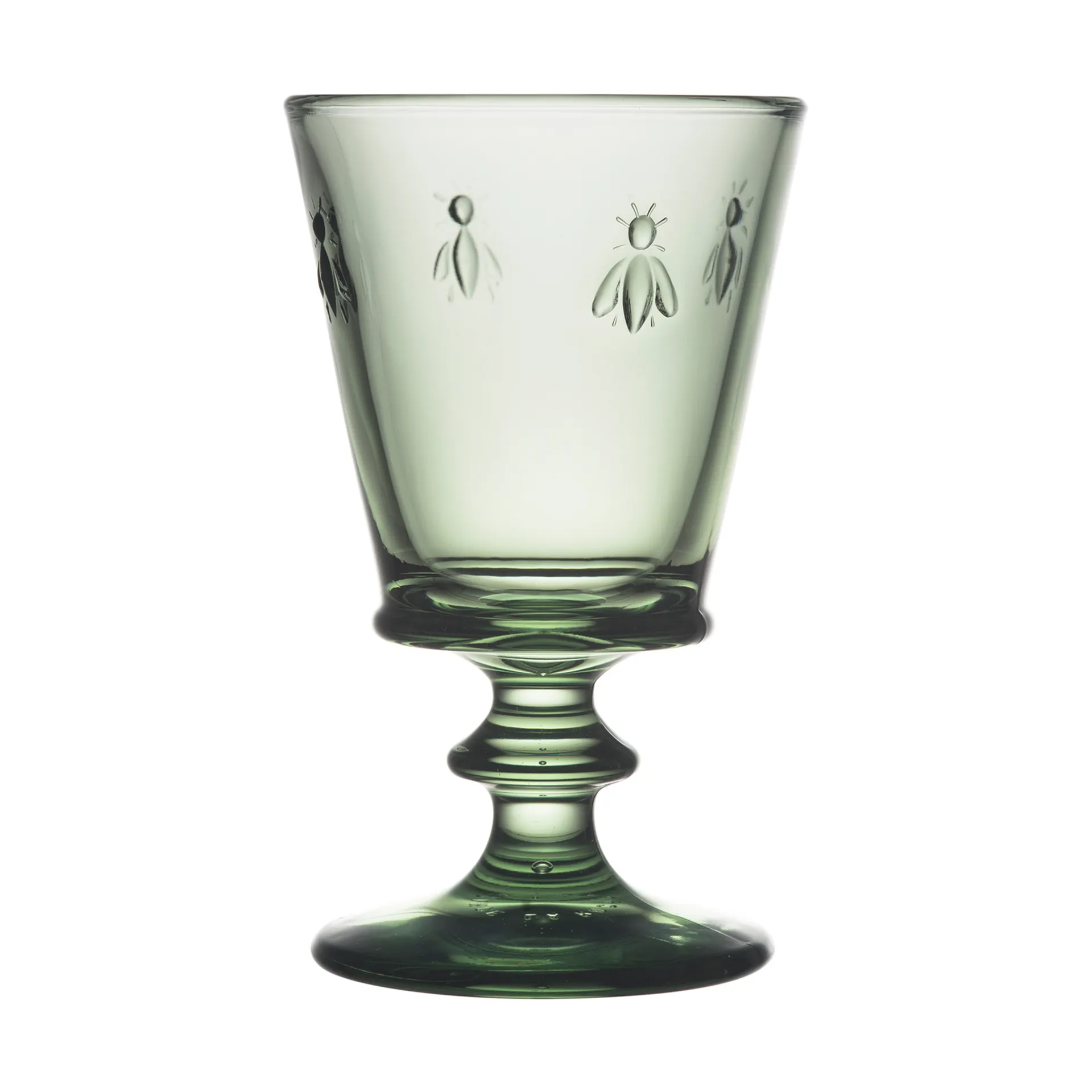 Abeille lampka wina 240 ml 6 szt, Zielony La Rochère