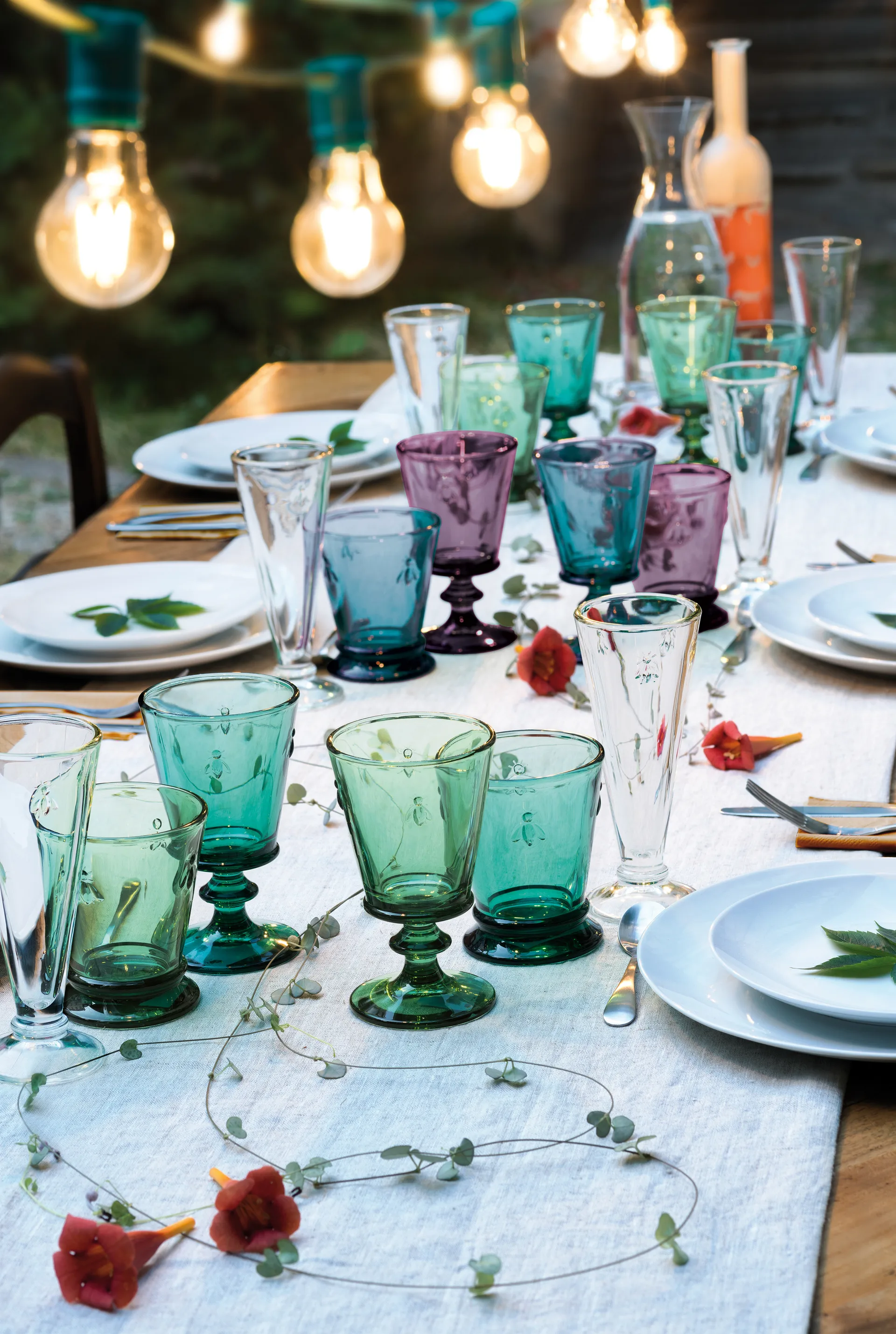 Abeille szklanka 260 ml 6 szt, Aubergine La Rochère