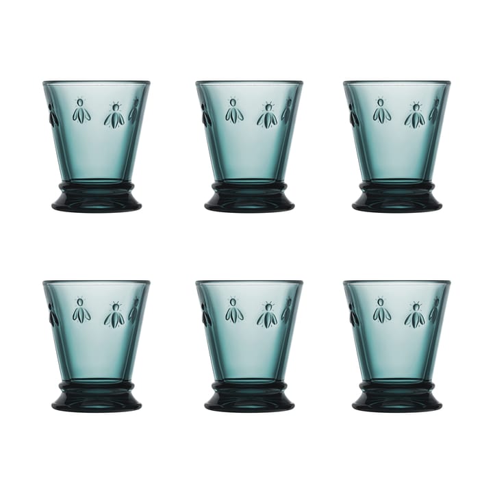 Abeille szklanka 260 ml 6 szt - Ciemny niebieski - La Rochère