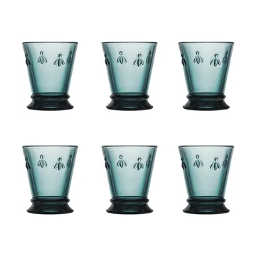 Abeille szklanka do napojów 260 ml, 6‑pak - Ciemny niebieski - La Rochère