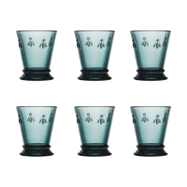 Abeille szklanka do napojów 260 ml, 6‑pak - Ciemny niebieski - La Rochère