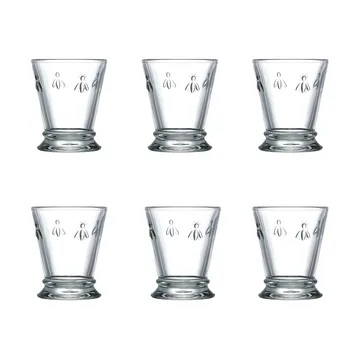 Abeille szklanka do napojów 260 ml, 6‑pak - Jasne - La Rochère