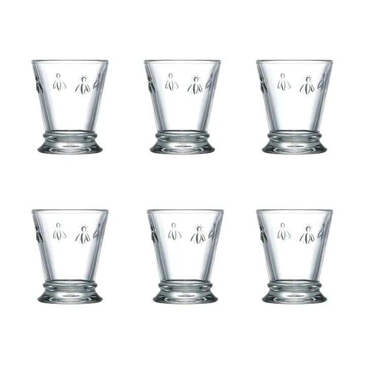 Abeille szklanka do napojów 260 ml, 6‑pak - Jasne - La Rochère