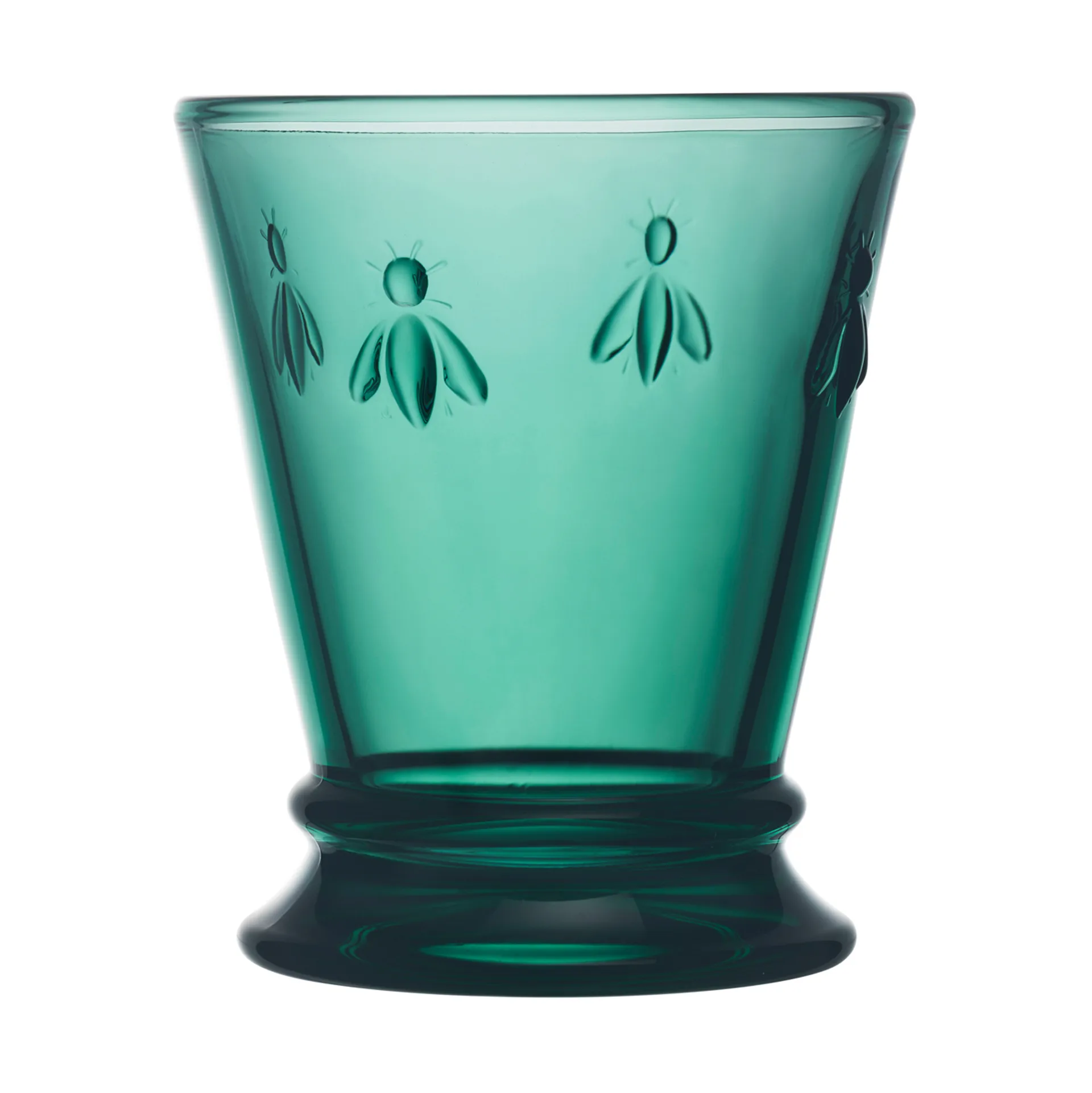 Abeille szklanka do napojów 260 ml, 6‑pak, szmaragdowo-zielony La Rochère