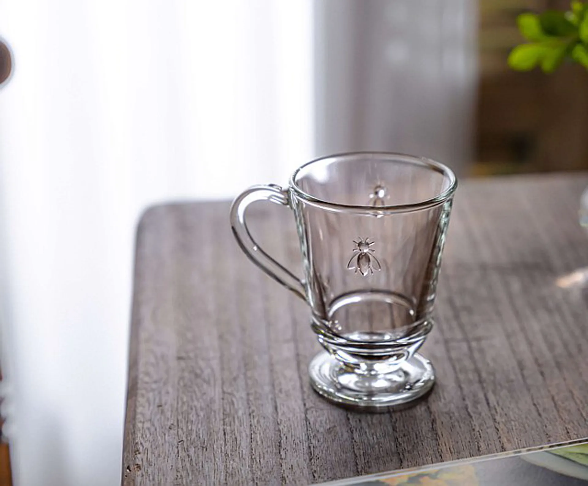 Abeille szklanka z uchem 280 ml, 6‑pak, Jasne La Rochère