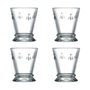 Abeille szklanki do napojów 260 ml, zestaw 4 sztuk - Jasne - La Rochère