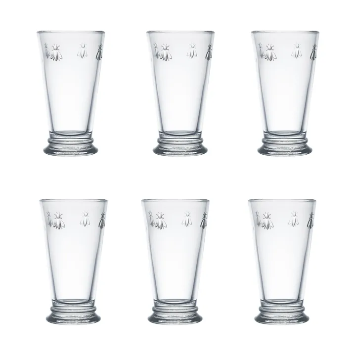 Abeille szklanki do napojów 460 ml, 6‑pak - Jasne - La Rochère