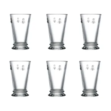 Abeille szklanki longdrink 310 ml, 6‑pak - Jasne - La Rochère
